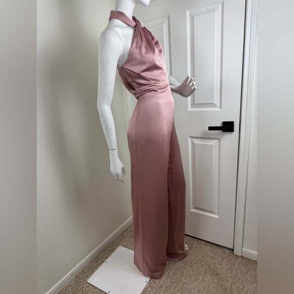 JAYGODFREY Pink Jumpsuit with Flowy Palazzo Style. #337 - Picture 10 of 17